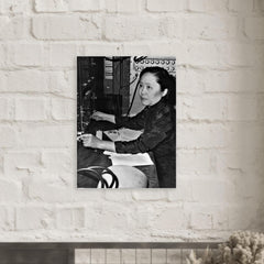 Chien-Shiung Wu metal print mockup