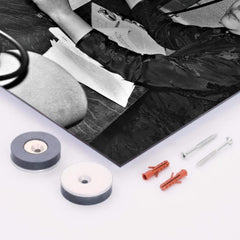 Chien-Shiung Wu metal print mockup