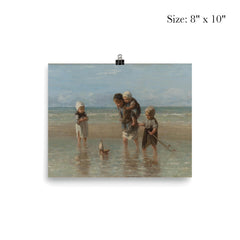 Children of the Sea by Jozef Israels poster 4