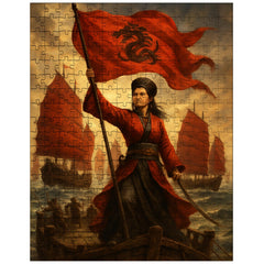 Ching Shih commanding the red flag fleet jigsaw puzzle