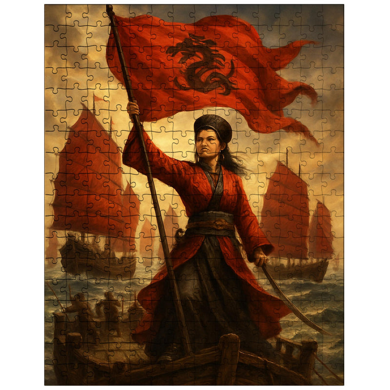 Ching Shih commanding the red flag fleet jigsaw puzzle