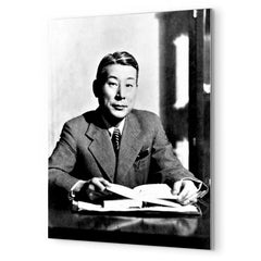 Chiune Sugihara metal print mockup