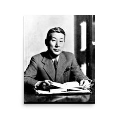 Chiune Sugihara poster on a plain backdrop in size 16"x20".