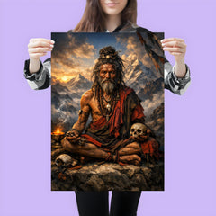 Chögyam Trungpa style avoided ancient Kagyu yogi poster 3