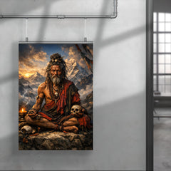 Chögyam Trungpa style avoided ancient Kagyu yogi poster 4