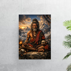 Chögyam Trungpa style avoided ancient Kagyu yogi poster 7
