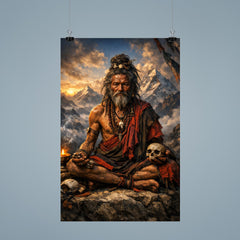 Chögyam Trungpa style avoided ancient Kagyu yogi poster 9
