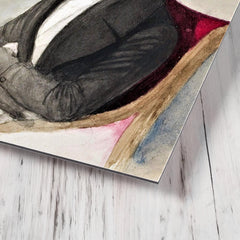 Chopin metal print mockup