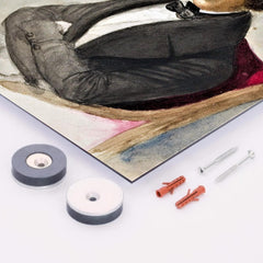 Chopin metal print mockup