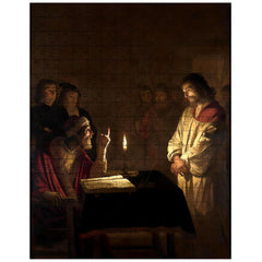 Christ before the High Priest by Gerard van Honthorst jigsaw puzzle
