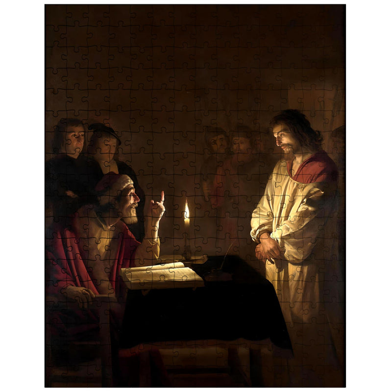 Christ before the High Priest by Gerard van Honthorst jigsaw puzzle
