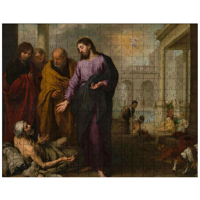 Christ Healing the Paralytic at the Pool of Bethesda by Bartolome Esteban Murillo jigsaw puzzle