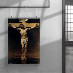 Christ on the Cross by Leon Bonnat, 1874 poster 4