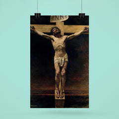 Christ on the Cross by Leon Bonnat, 1874 poster 6
