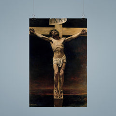 Christ on the Cross by Leon Bonnat, 1874 poster 9