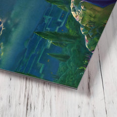 Christ on the Mount of Olives by Giovanni metal print mockup