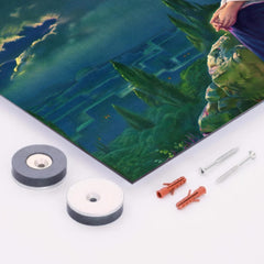 Christ on the Mount of Olives by Giovanni metal print mockup