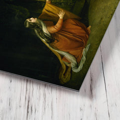 Christ's Appearance to Mary Magdalene after the Resurrection by Alexander Andreyevich Ivanov metal print mockup