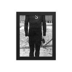 Christfried Burmeister framed print on a plain backdrop in size 8"x10".