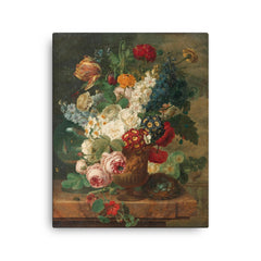 Christiaan van Pol canvas print on a plain backdrop in size 16"x20".