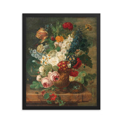 Christiaan van Pol framed print on a plain backdrop in size 16"x20".