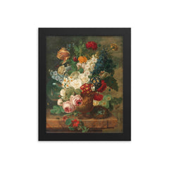 Christiaan van Pol framed print on a plain backdrop in size 8"x10".