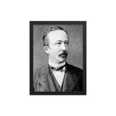 Christian Gustav Adolph Mayer framed print on a plain backdrop in size 12"x16".