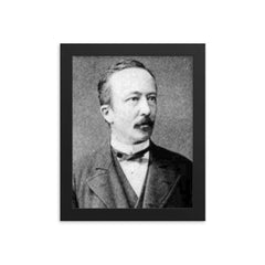 Christian Gustav Adolph Mayer framed print on a plain backdrop in size 8"x10".