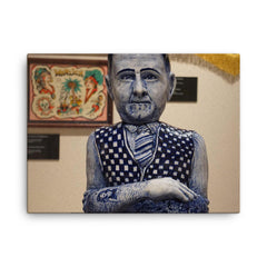 Christian Warlich canvas print on a plain backdrop in size 18"x24".