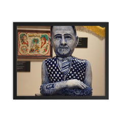 Christian Warlich framed print on a plain backdrop in size 16"x20".