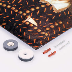 Christopher Marlowe metal print mockup