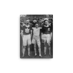 Christopher Vose canvas print on a plain backdrop in size 12"x16".