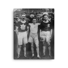 Christopher Vose canvas print on a plain backdrop in size 16"x20".