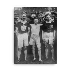 Christopher Vose canvas print on a plain backdrop in size 18"x24".