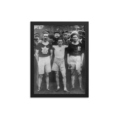 Christopher Vose framed print on a plain backdrop in size 12"x16".