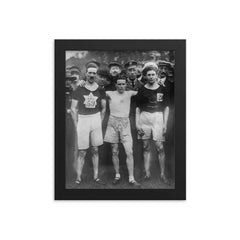 Christopher Vose framed print on a plain backdrop in size 8"x10".