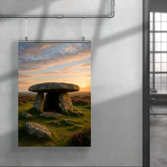 Chun Quoit Cornwall England poster 4