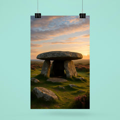 Chun Quoit Cornwall England poster 6