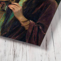 Circe By Beatrice Offor metal print mockup