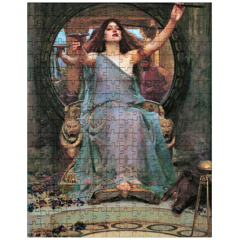 Circe Offering the Cup to Odysseus by John William Waterhouse jigsaw puzzle