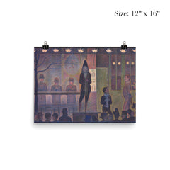 Circus Sideshow by Georges Seurat poster 3