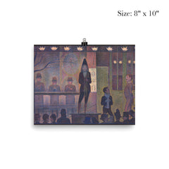 Circus Sideshow by Georges Seurat poster 4