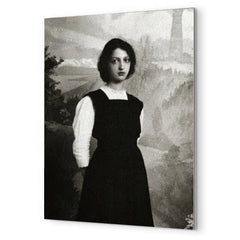 Clara Haskil metal print mockup