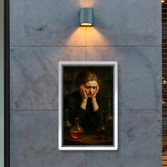 Clara Immerwahr in chemist’s black despair poster 2