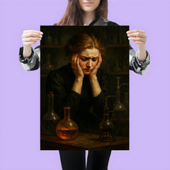 Clara Immerwahr in chemist’s black despair poster 3