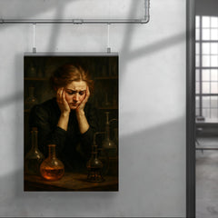 Clara Immerwahr in chemist’s black despair poster 4