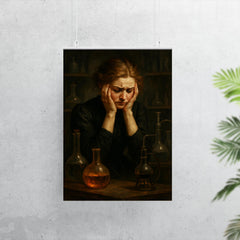 Clara Immerwahr in chemist’s black despair poster 7