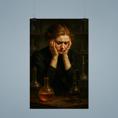 Clara Immerwahr in chemist’s black despair poster 9