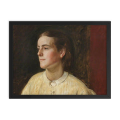 Clara Mordan framed print on a plain backdrop in size 18"x24".