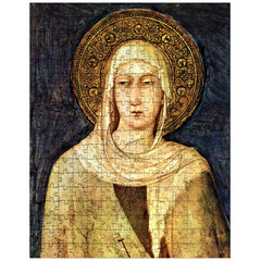 Clare of Assisi by Simone Martini jigsaw puzzle
